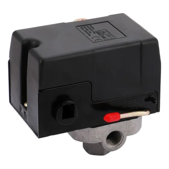 Presostato Compresor 4vias 85-115 Psi 20amp Conexión G1/4x 4