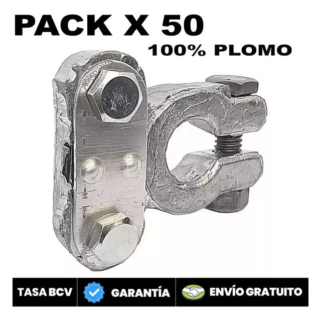 Bornes Batería Camion 100% Plomo (pack 50 Und)