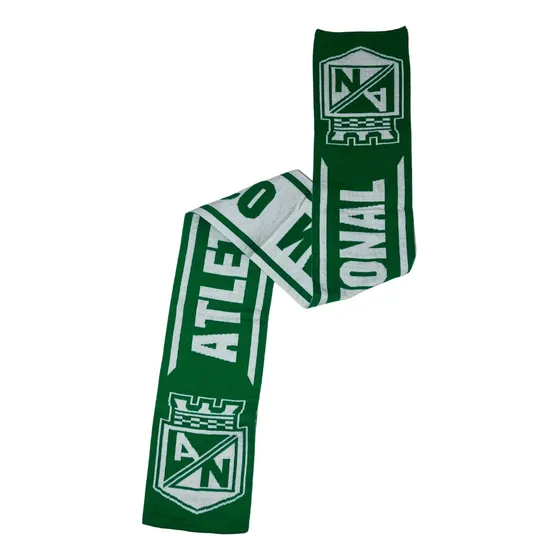 Bufandas De Equipos De Futbol Atletico Nacional De Colección