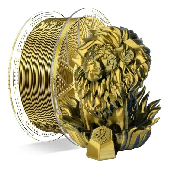 Filamento Pla Impressão 3d Seda Duas Cores  1kg Conjure