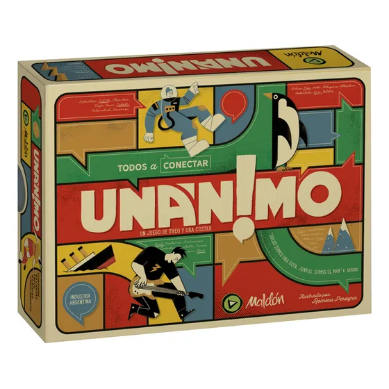 Unánimo - Juego De Mesa Maldón
