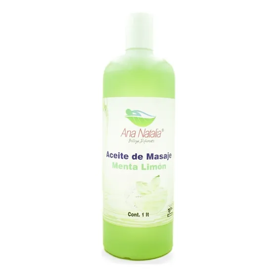 Aceite De Masaje Con Aroma Menta Limon 1 Lt.