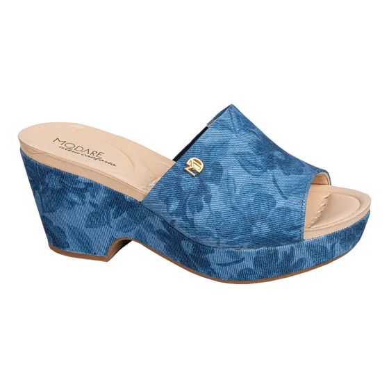 Sandalias Mujer Modare 7137-123 7137-123 Tecido/jeans.oscuro