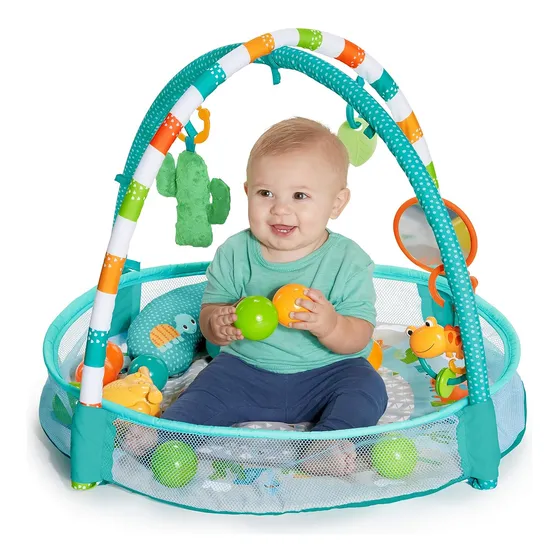 Gimnasio Interactivo De Arco  Para Bebe 4 En 1 Bright Starts