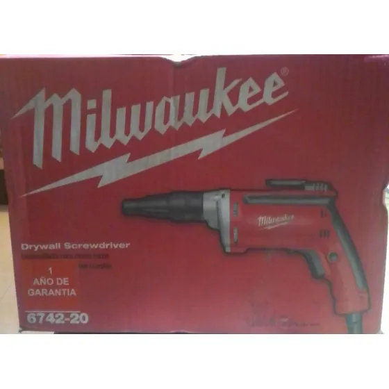 Destornillador  Drywall Paredes Yeso  Milwaukee Nuevo