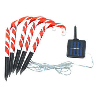 Lámpara Solar P Night Light Con Muleta Navideña, Led Para Ex Lámpara Solar P Night Light Con Muleta Navideña, Led Para Ex