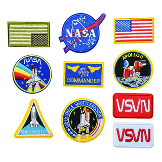 10 Parches Bordados Termoadhesivos Inspirados En La Nasa 10 Parches Bordados Termoadhesivos Inspirados En La Nasa