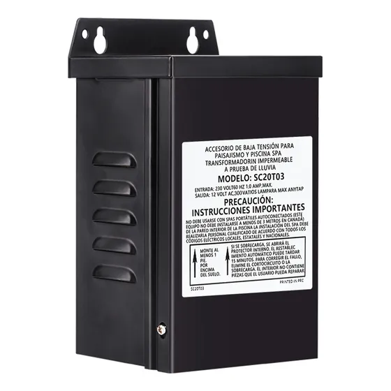 Transformador 105w 110v Ac 12v Piscina Lampara Accesorios