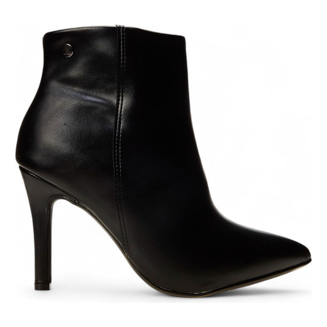 Bota Casual Feminina Salto Alto Cano Curto Vizzano Bota Casual Feminina Salto Alto Cano Curto Vizzano