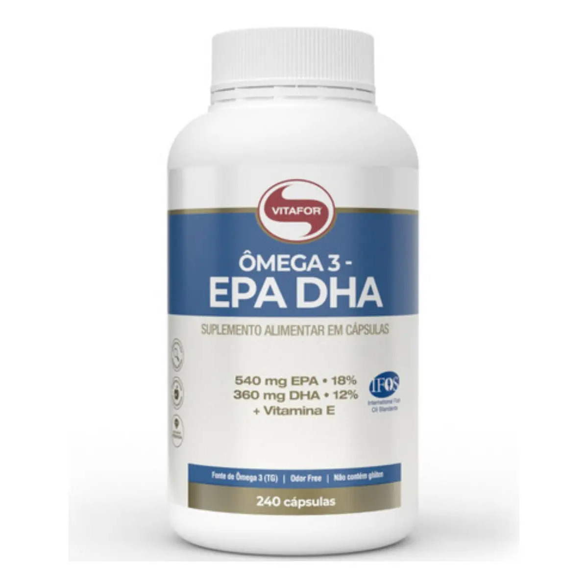 Suplemento Omega 3 EPA DHA 240 capsulas