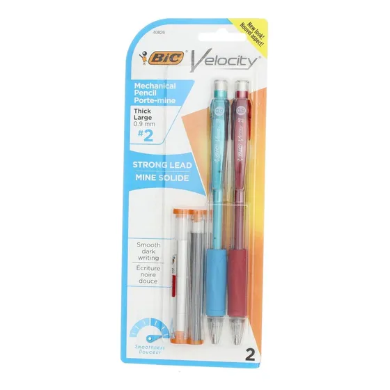 Lapiz Mecanico Bic Speed Punta Gruesa (0.035 In) 2 Unidad