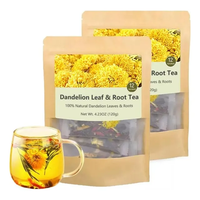 Té Natural Elaborado Con Hojas Y Raíces De Diente De León*2