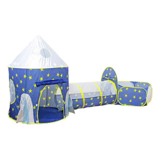 Tienda Tunel Cohete Carpa Pelotero Alberca 3en1 Juguete Nino Tienda Tunel Cohete Carpa Pelotero Alberca 3en1 Juguete Nino