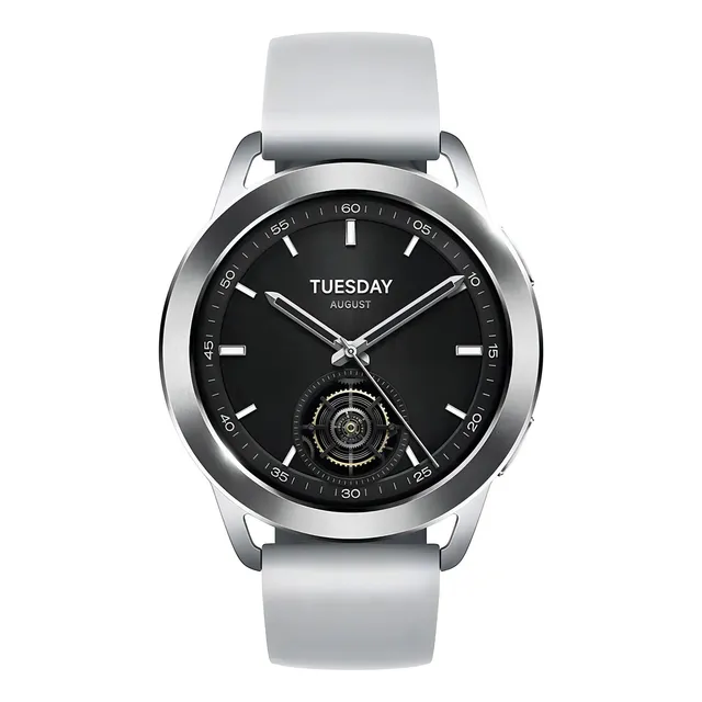 Xiaomi Watch S3 - Resistente Al Agua - Gps - Pantalla Táctil Caja Plateado Correa Plateado Bisel Plateado