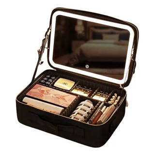 1 Funda De Tocador De Viaje Con 3 Luces Led 1 Funda De Tocador De Viaje Con 3 Luces Led