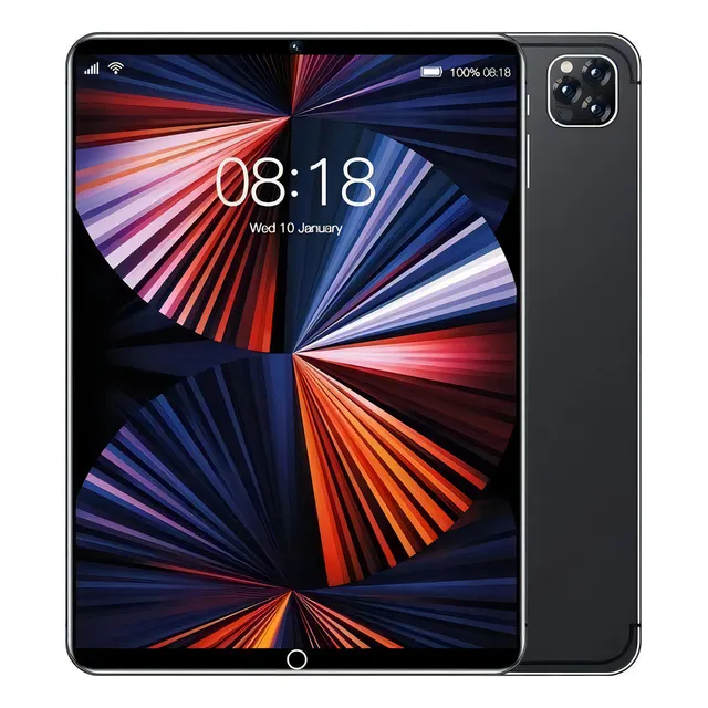 Tableta Inteligente Android de 512 Gb De 10 pulgadas Genérica modelo 11pro12+512 color negro