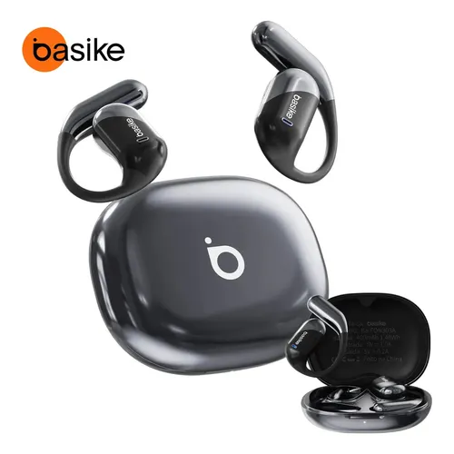 Fone de Ouvido Bluetooth Esportivo BYZ A883 Open-Ear Preto