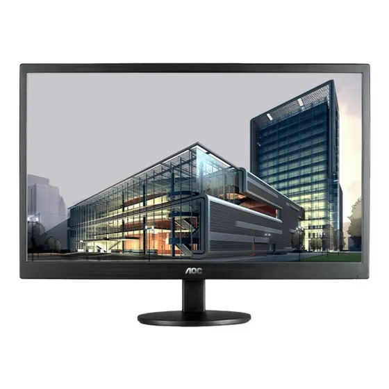 Monitor AOC com tela de 21.5" 60Hz 127/220V e resolução Full HD