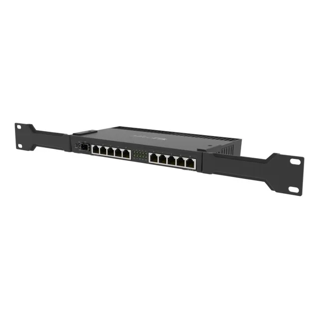 Router MikroTik The 4011 Series RouterOS v7 RB4011iGS+RM negro