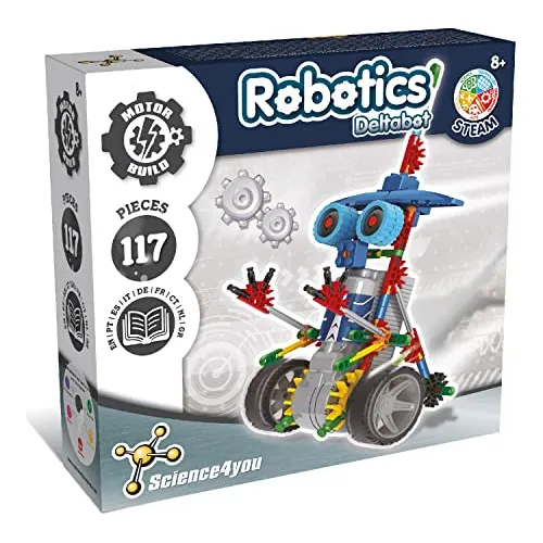 Kit De Robot Deltabot Niños De 8 12 Años, Kit De Robã...