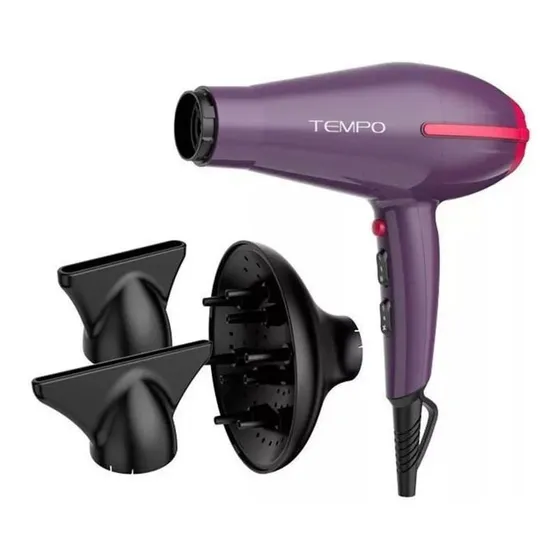 Secador De Pelo Gama Tempo Ceramic 2200w Profesional