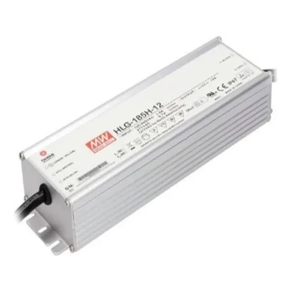 Fuente De Poder 12 7.9ah Hlg-185h-12al Mean Well Ip67