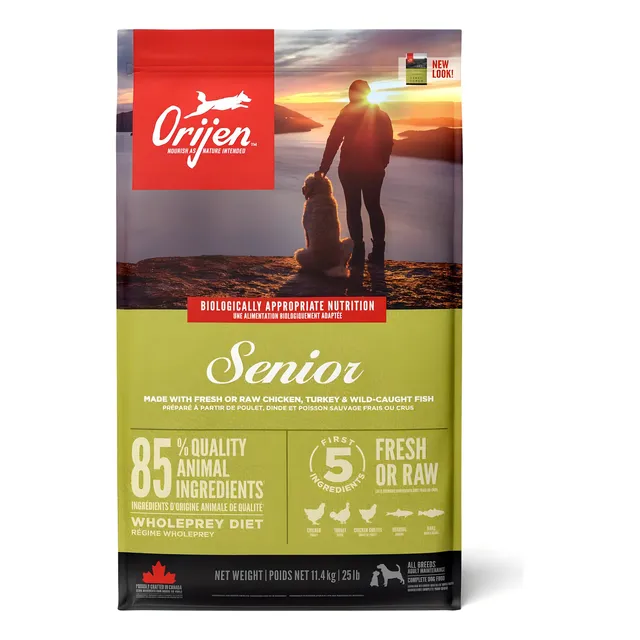 Alimento Orijen Senior para perro senior todos los tamaños sabor mix de 11.4 kg
