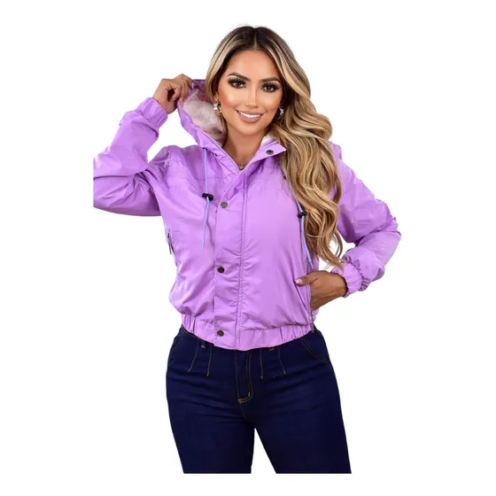 Chaqueta Impermeable Con Forro De Peluche Viajera 2024