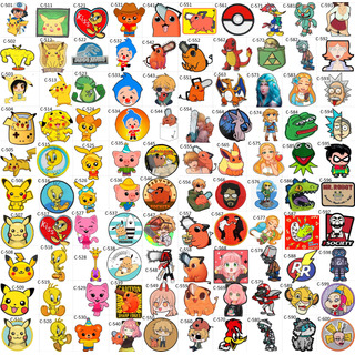 15 Parches Sticker Tela A Escoger Celular Picachu Plim Morty 15 Parches Sticker Tela A Escoger Celular Picachu Plim Morty