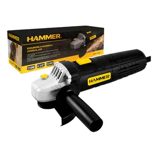 Esmerilhadeira Lixadeira Angular 4.1/2 Pol 115mm 710w Gyem7101 Hammer Standard Preto Esmerilhadeira Lixadeira Angular 4.1/2 Pol 115mm 710w Gyem7101 Hammer Standard Preto