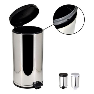 Lata De Lixo Viel Utilidades Casa Cozinha Cesto Lixo Balde 15 Litrosprateado Lata De Lixo Viel Utilidades Casa Cozinha Cesto Lixo Balde 15 Litrosprateado