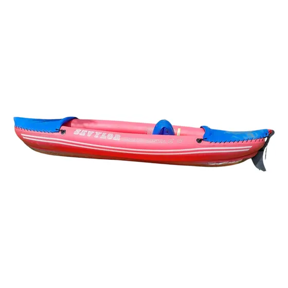 Kayak Inflable Sevylor K79 Tahiti Con Remo 3.25m Usado