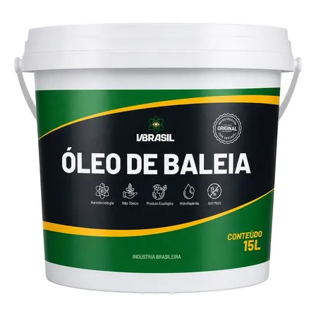 Oleo De Baleia 15l - Vbrasil Fabrica Incolor