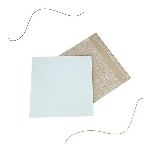 Kit 10 Azulejo Sublimatico Branco Eliane 20x20 Cm  