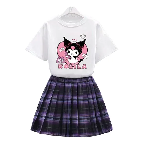 Traje De Uniforme Kulomi Jk De Verano For Niñas