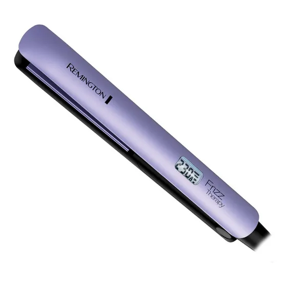 Plancha Alisadora Remington Frizz Therapy Ambientes Húmedos Color Morado 110V