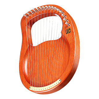 Bolsa Para Afinar Cuerdas Lyre Harp Wood Carry, Caoba Bolsa Para Afinar Cuerdas Lyre Harp Wood Carry, Caoba