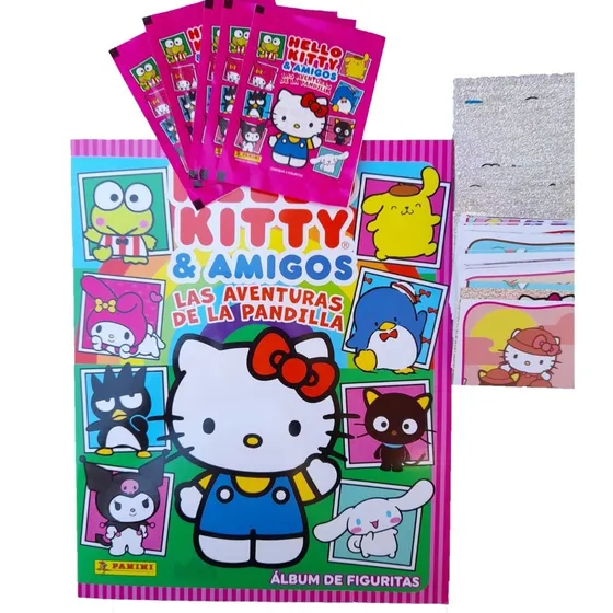 Hello Kitty Panini 2023 - Álbum + Sobres + Figuritas