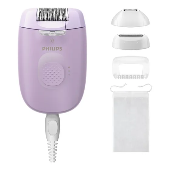 Depiladora Philips Serie 4000, Depiladora Con Cable Para Cuerpo Y Bikini, Depilación, Afeitado Y Recorte, Dispositivo De Depilación Para Mujer, Modelo Bre257/00