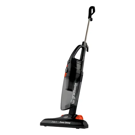Aspirador De Pó Elétrico Gradiente Vertical 2 Em 1 1200w Cor Preto 127v