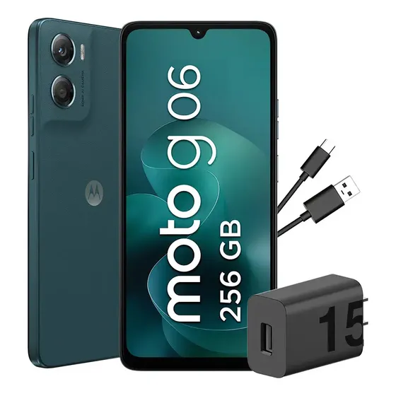 Celular Motorola Moto G06 256gb 4gb Color Azul | Cuotas sin interés