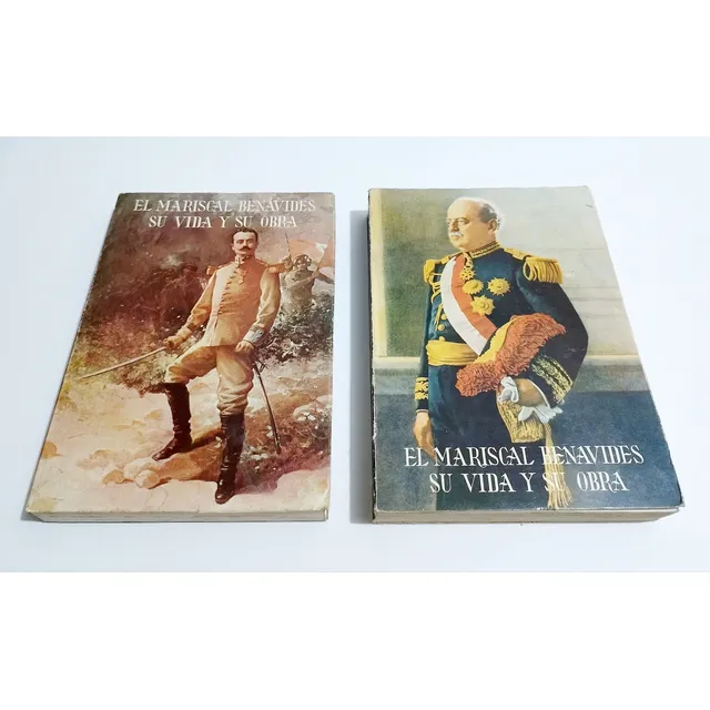 El Mariscal Benavides Su Vida Y Su Obra - 2 Tomos / Completo