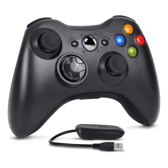 Controlador Inalámbrico De 2,4 G Para Xbox 360 Y Pc Windows