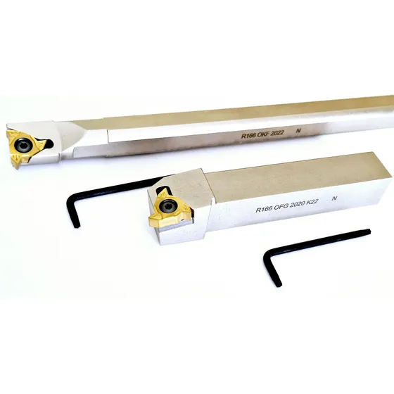 Suporte Externo E Interno Rosca R166 22 + 2 Inserto R166 22