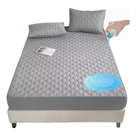 Sabana Cubre Colchon Impermeable Lavable Matrimonial O King 