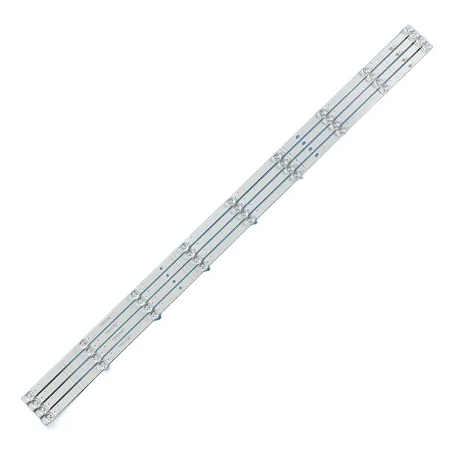 4 Tiras Led Para Samsung Un55nu7095g Traen 9 Led De 3v