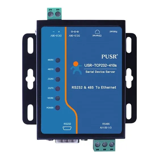 Pusr Rs232 Rs485 Modbus Rtu A Modbus Tcp Gateway Serial A Et