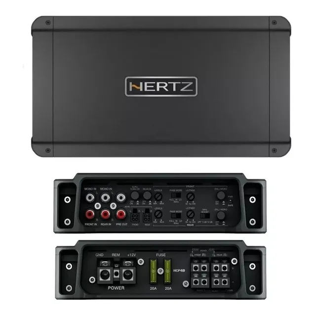 Amplificador Modulo Hertz Hcp4 Hcp 4 4 Canais 380 Wrms 