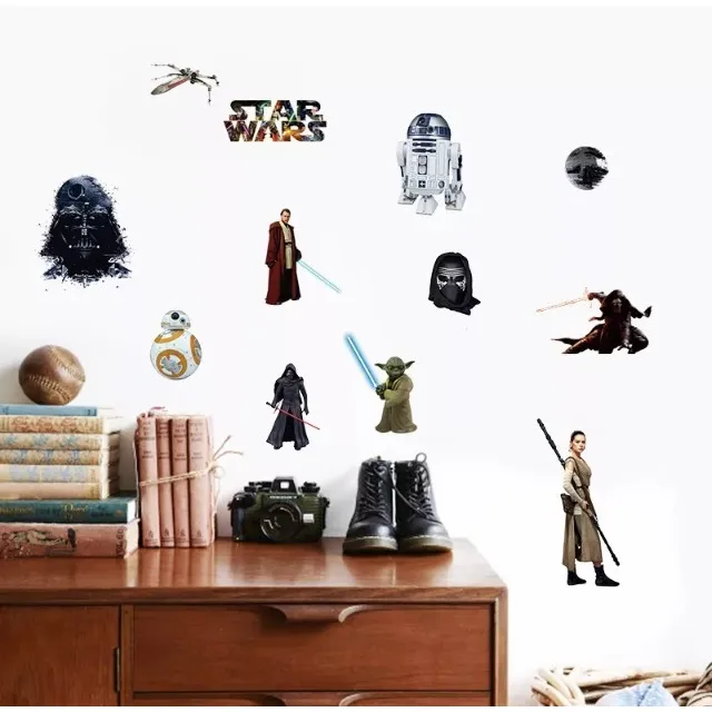 Afiche Adhesivo Vinilo Decorativo Star Wars 