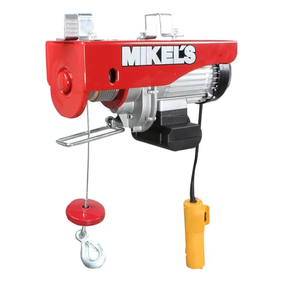 Mikels Polipasto Electrico 600 Kg 1180 W Potente Motor